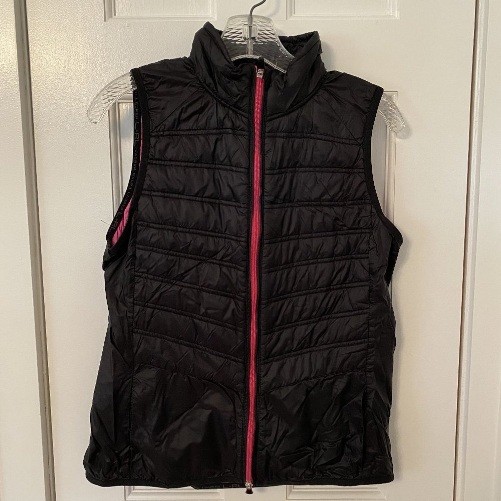 Lauren Ralph Lauren black performance vest